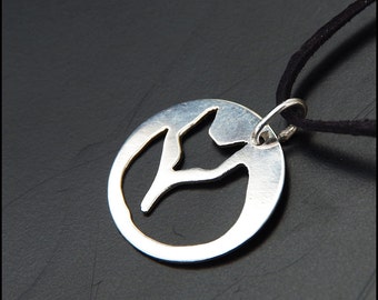 Fox - Sterling silver pendant