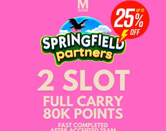 2fach - Springfield Partners monopoly_go Full Carry - Schnelle Reaktion