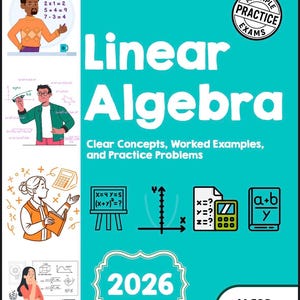 線形代数電子書籍｜大学数学学習ガイド、練習問題集（デジタルダウンロード）