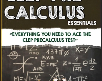 CLEP Pre-Calculus Study Guide | Math Test Prep, Practice Questions (Digital Download)
