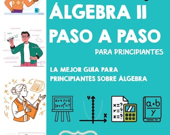 Álgebra II Workbook for Beginners | Spanish Lessons & Practice (PDF Download)