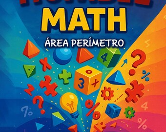 Humble Math Area Perimeter Practice Workbook | Geometry Problems (Digital Download)