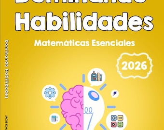 Dominando Habilidades Math Practice Book | Essential Skills Study Guide (Digital Download)