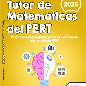 PERT Math Tutor 2026 Study Guide | Placement Exam Prep (Digital Download)