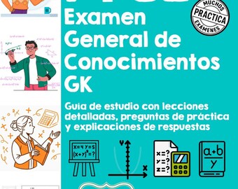 FTCE General Knowledge GK Study Guide, Exam Prep (Spanish Edition)