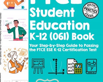 FTCE Student Education K-12 (061) Study Guide, Exam Prep (PDF Download)