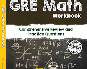 GRE Math Workbook PDF, GRE Quantitative Prep Lernanleitung, Übungsfragen & Bewertung, digitaler Download