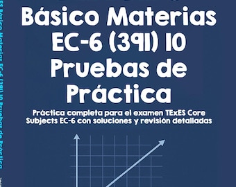 TExES Core Subjects EC-6 (391) Practice Tests PDF, Teacher Certification Study Guide (Digital Download)