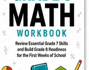 Complete Grade 8 Math Back to School Workbook