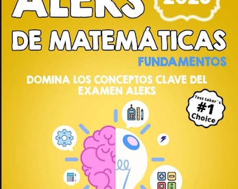 ALEKS Math Study Guide 2025, Spanish Edition (Digital Download)
