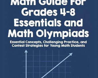 AMC 8 Math Guide, Grades 4-8 Competition Prep Workbook (Digital Download)