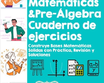 Basic Math & Pre-Algebra Workbook — Spanish Edition