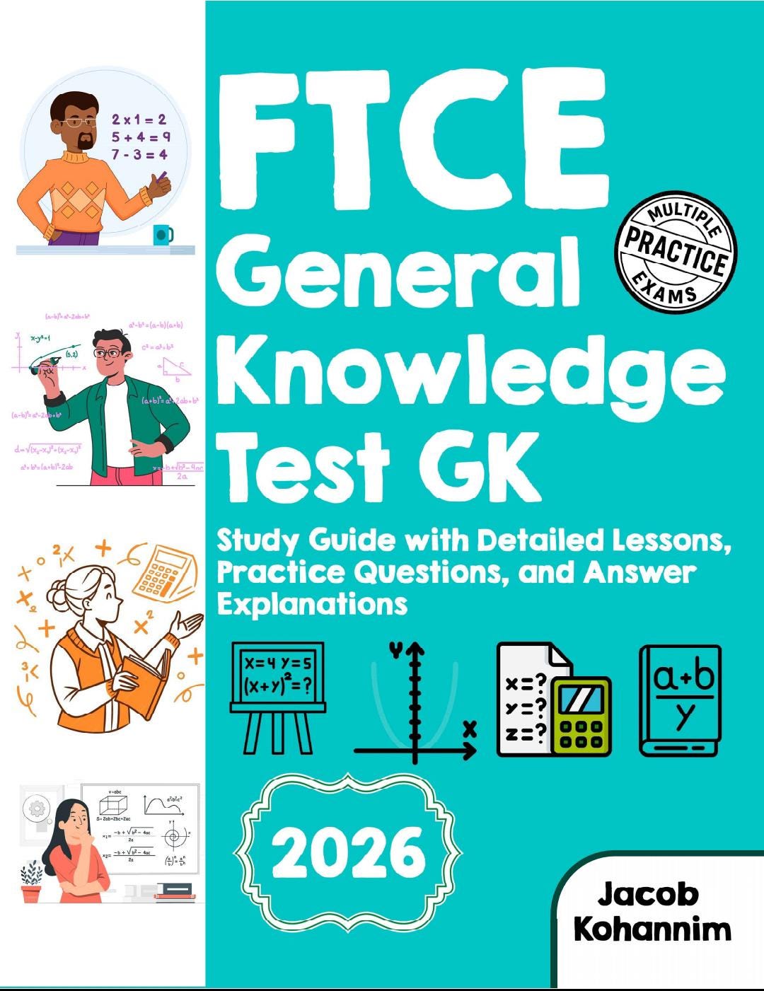 FTCE General Knowledge Test GK Study Guide PDF, Teacher Certification ...