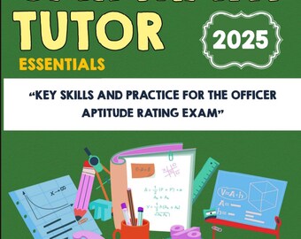 OAR Math Tutor Essentials Study Guide, Practice Workbook (Digital Download)