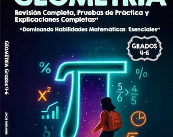 Geometría Grados 4-6 PDF | Libro de Ejercicios de Geometría | Matemáticas Primaria | Descarga Digital