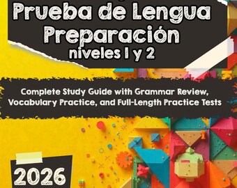 CLEP Spanish Language Levels 1 & 2 Study Guide (PDF Download)