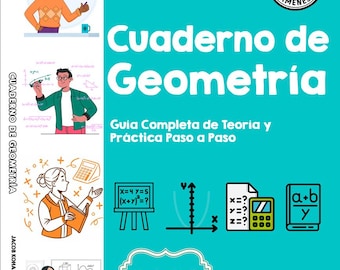 Geometry Workbook PDF | Math Exercises, Study Guide (Digital Download)