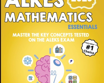 ALEKS Mathematics Essentials Study Guide, Test Prep Workbook (Digital Download)