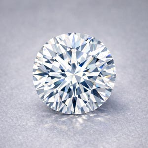 ZERTIFIZIERTER 2Ct runder Brilliantschliff Naturdiamant lose Stein