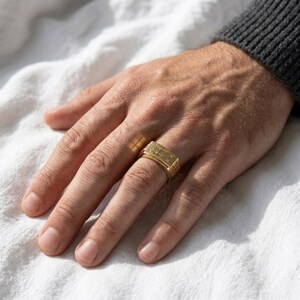 Modern Geometric Mens Diamond Ring – Minimal Luxury Statement Band

Elevate your everyday style with this modern geometric mens ring featuring a sleek architectural grid design and subtle diamond accents. Crafted for men who appreciate clean lines and contemporary luxury, this ring delivers a bold masculine appearance while maintaining a refined minimalist aesthetic.