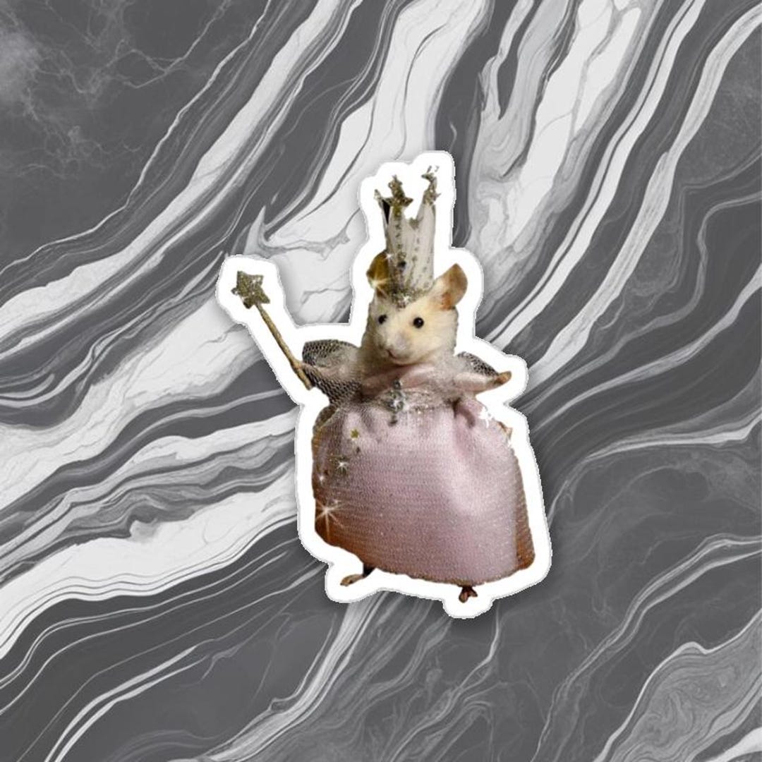 Fairy Rat Mother Meme Sticker - Etsy