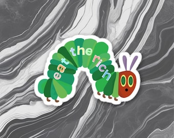 Eat The Rich Meme Sticker