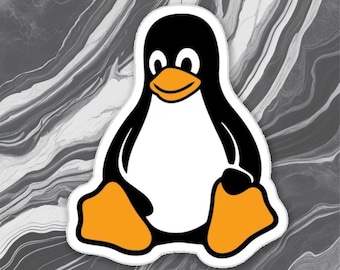 Linux Tux Pingouin Meme Sticker