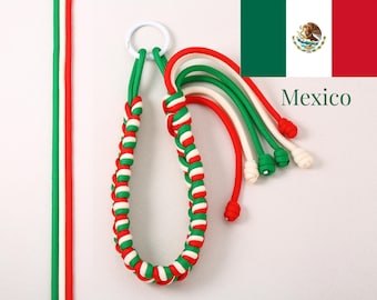 World Cup 2026 Mexico Phone Charm, Hand-Woven Phone Strap, Soccer Accessory for Women Men
