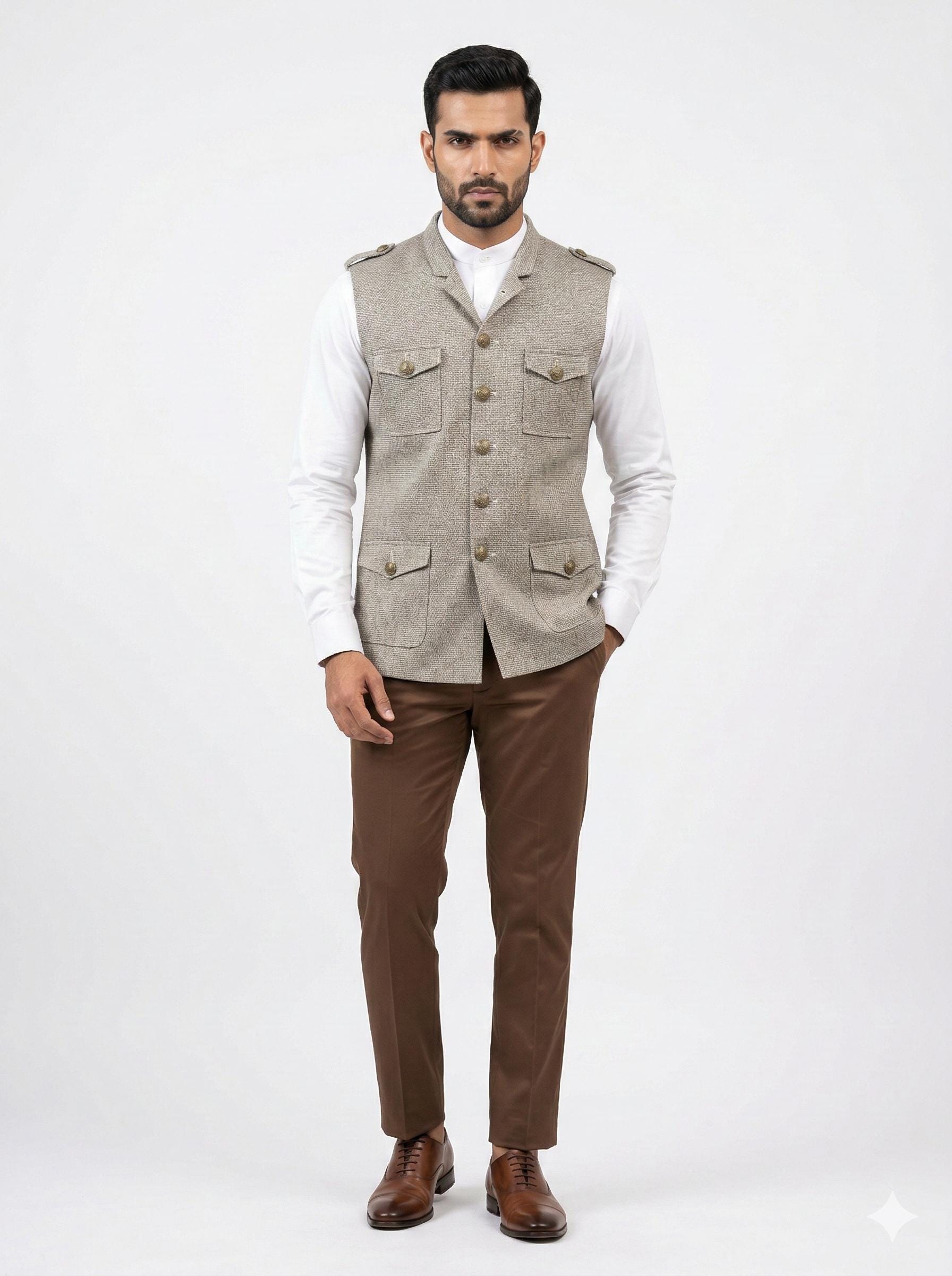 Gilet de chasse Percussion Tradition haute visibilité - Gilets de