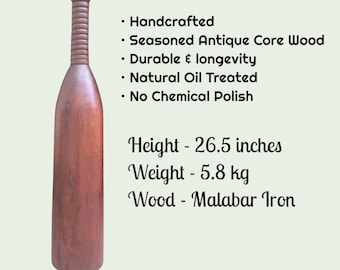 Equipamentos de ginástica artesanais indianos | Exercícios tradicionais em madeira | Karlakattai