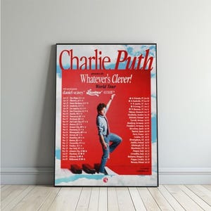 Charlie Puth Poster - Etsy