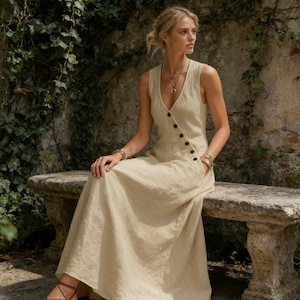 Italian Linen Dresses - Etsy Italian Linen Dresses - Etsy