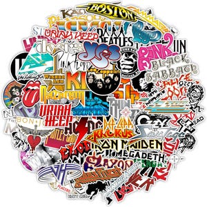 thumbnail image 2 of Great White Rock Band Vinyl Decal – Oracal – Personalized Lettering For Cups & More 2 of 2