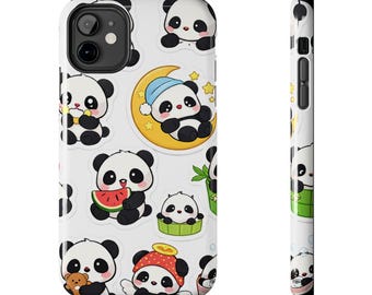 Decoden Phone Case | Kawaii Panda Anime Style Protective Cover