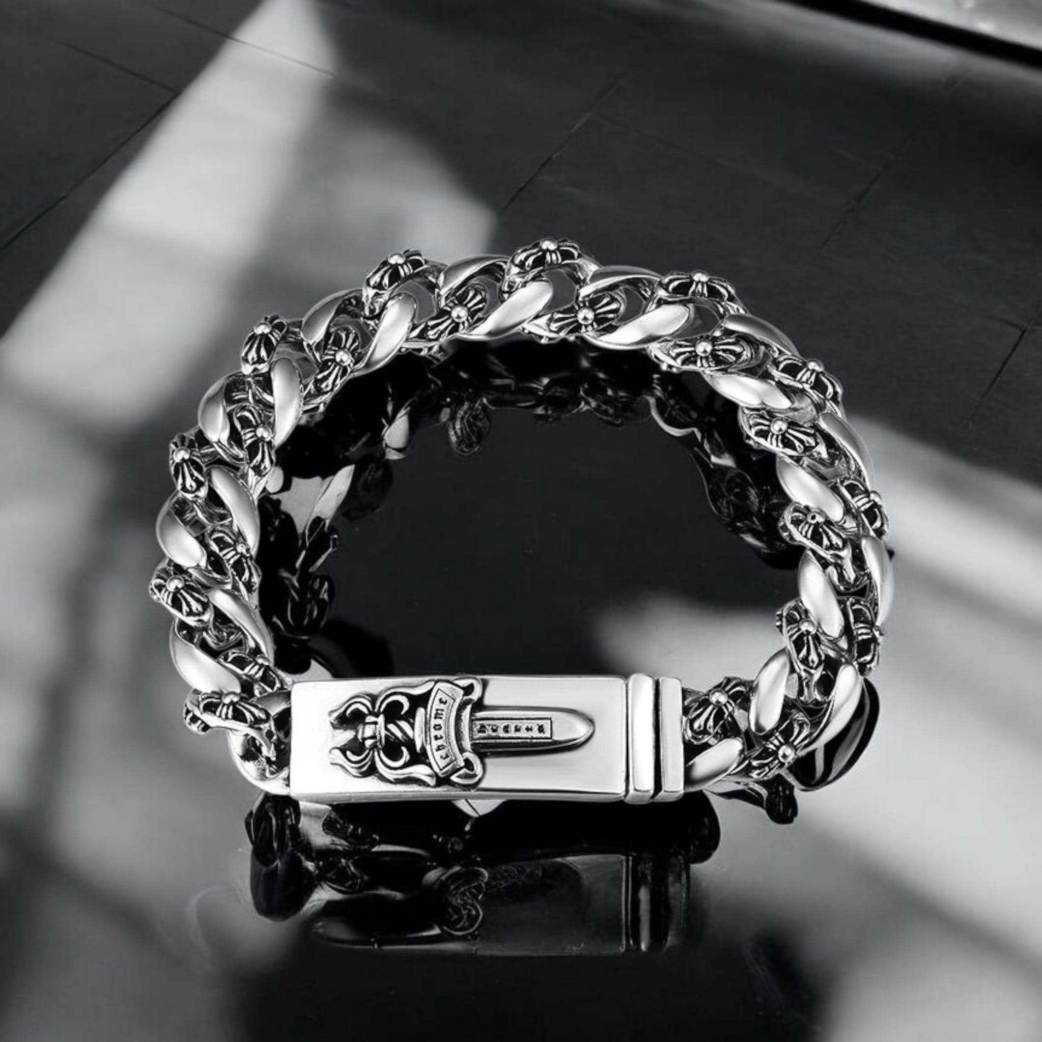 Chrome hearts replica bracelet - Etsy 日本