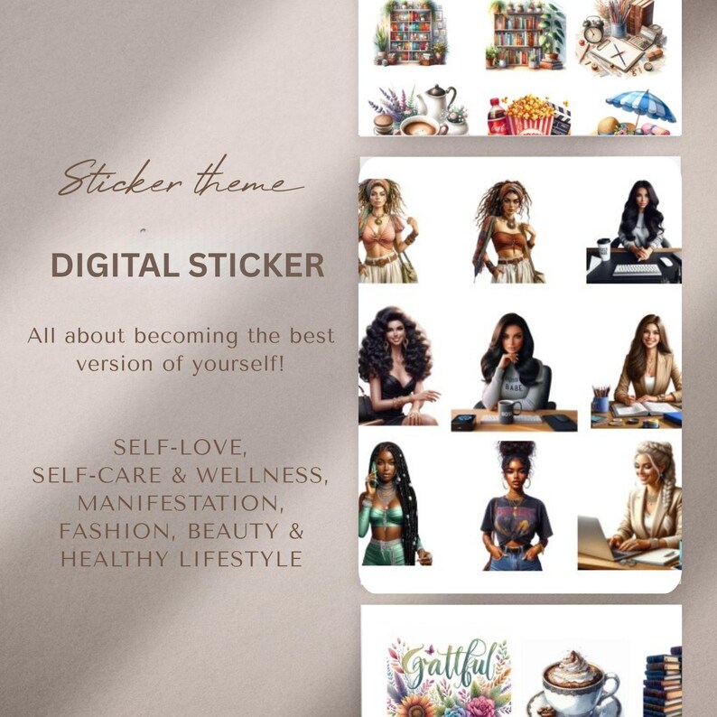 Goodnotes Digital Sticker Pack, Planner Accessories, iPad Templates ...