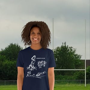 T-shirt Rugby Rigolo - Moments de Joie - Cadeau Idéal image 4