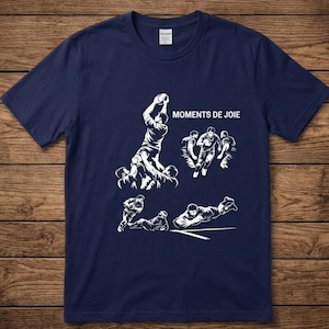 T-shirt Rugby Rigolo - Moments de Joie - Cadeau Idéal image 13