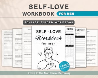 Selbstliebe Arbeitsbuch für Männer | Vertrauen, Selbstwertgefühl, persönliches Wachstum und Selbstwertgefühl (PDF)