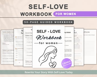 Selbstliebe-Arbeitsbuch für Frauen | Bauen Sie Vertrauen auf, stärken Sie das Selbstwertgefühl, hören Sie auf, Menschen zu erfreuen, und pflegen Sie Selbstmitgefühl