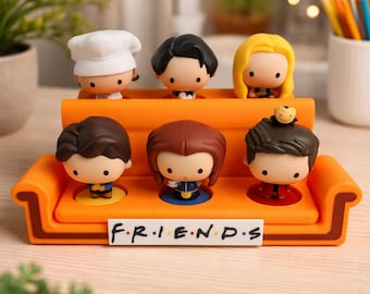 Friends couch for mcdonalds figures