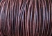 2mm Antique Brown Leather Cord - Distressed Leather Cord Round Natural Dye - Leather Cord by the Yard 