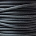 2mm Black Rubber Cord Solid Round Synthetic Rubber 5 Yards