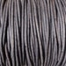 10 Yards 1mm Grey Distressed Leather Cord Round Natural Dye