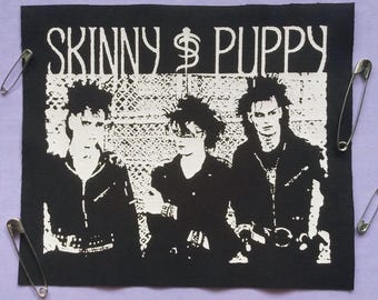 Skinny Puppy Group Post Punk Sew-on Fabric Patches