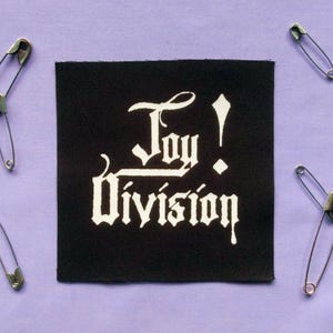 Joy JoyDidition Post Punk Aufnäher zum aufnähen