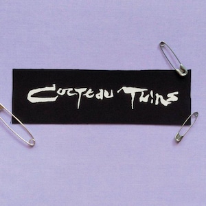 コクトー・ツインズ ポストパンク 縫い付けパッチ