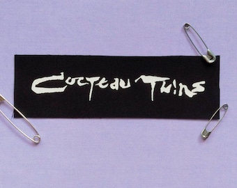 Cocteau Twins Post Punk Sew-on Patches