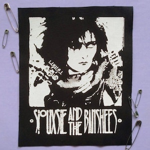 Siouxsie and the Banshees Post Punk Sew-on Back Patches