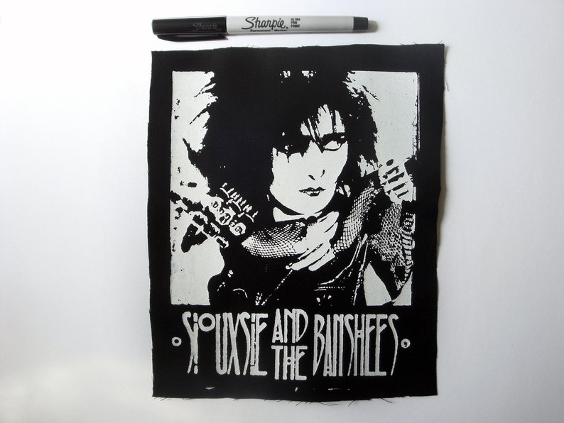 Siouxsie and the Banshees Post Punk Sew-on Back Patch image 2